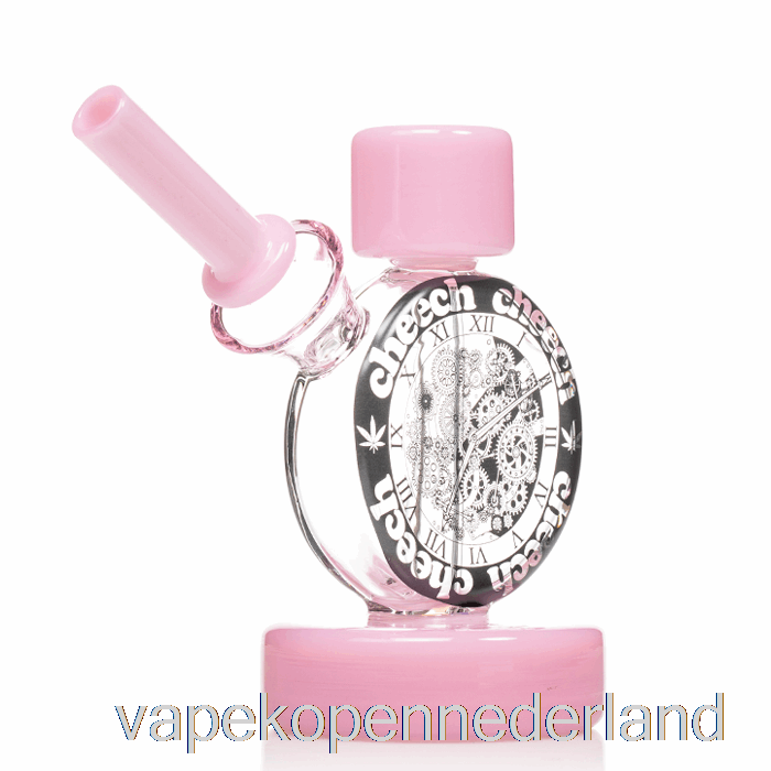 Vape Nederland Cheech Klok Bubbler Roze